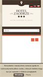 Mobile Screenshot of hotel-zaodrze.pl